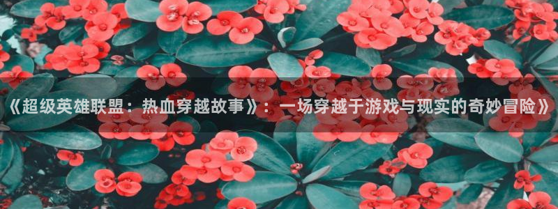 蓝冠娱乐4招商：《超级英雄联盟：热血穿越故事》：一场穿越于游